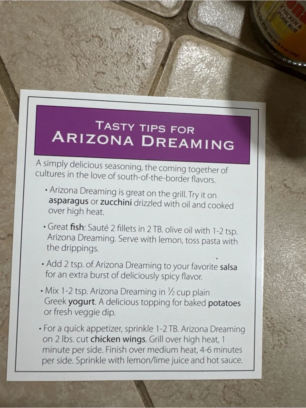 Care penzeys arizona seasoning two